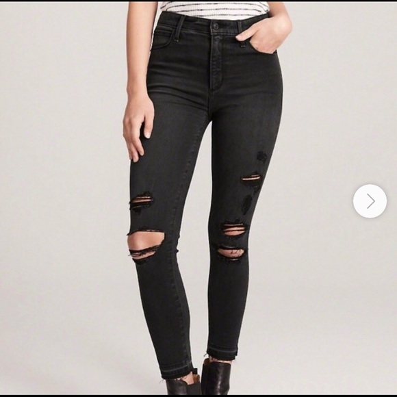 Abercrombie & Fitch Denim - Simone High Rise Ankle Jean